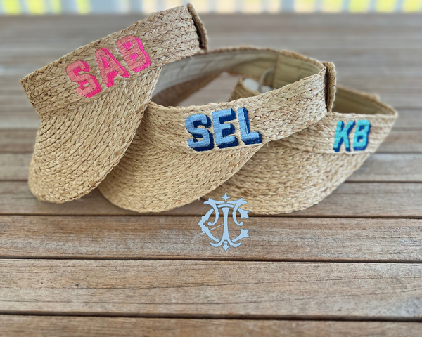 Embroidered Visors