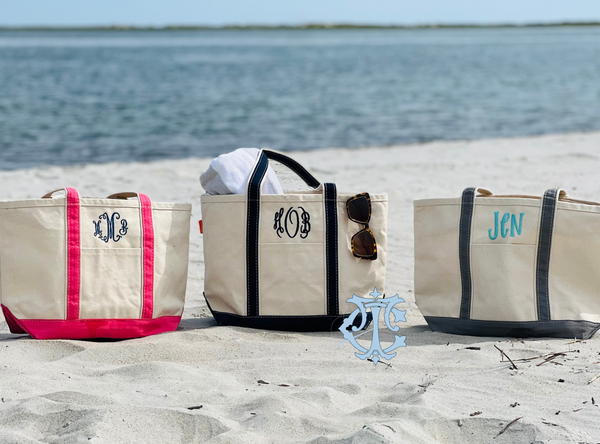 Personalized Boat Tote