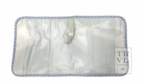 TRVL Game Changer - Changing Pad Gingham Mist