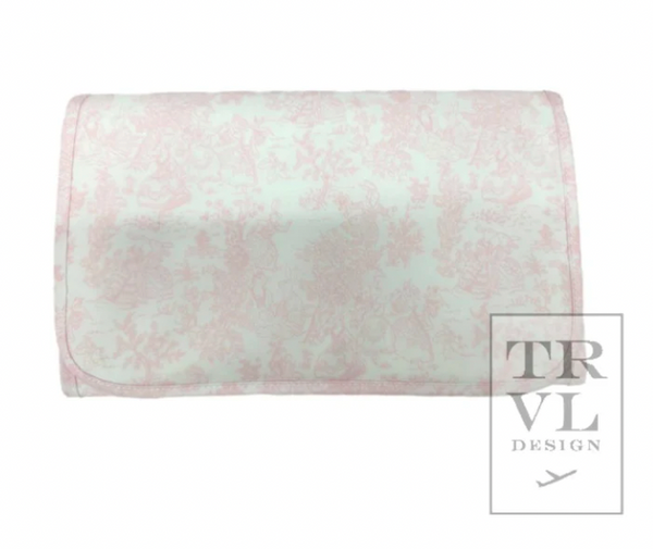 TRVL Game Changer - Changing Pad Bunny Toile Pink