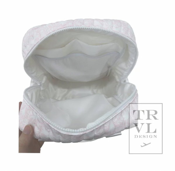 TRVL Quilted All You Need Bag - Diaper Bag Woodland Pink