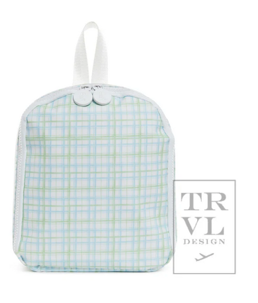 TRVL Bring It - Classic Plaid Green