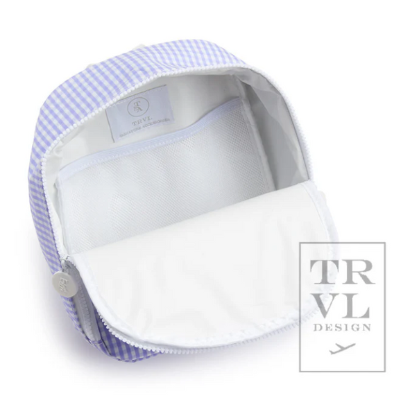 TRVL Bring It - Gingham Lilac