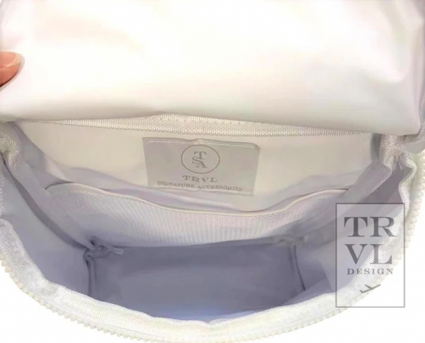 TRVL Away Lunch Bag - Gingham Mist