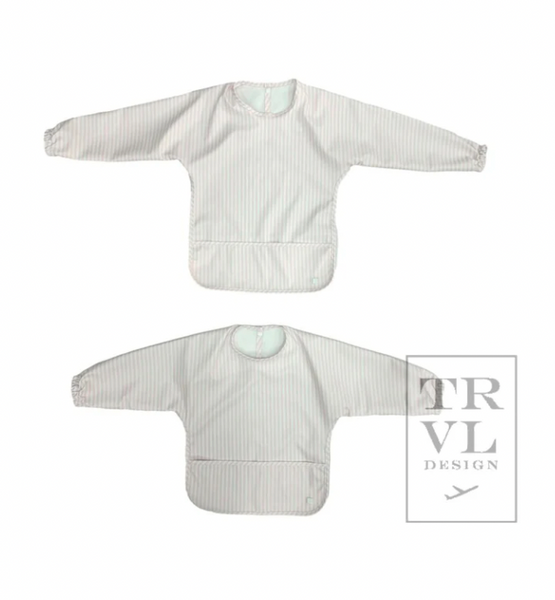 TRVL Perfect Smock - Bib Pimlico Stripe Pink