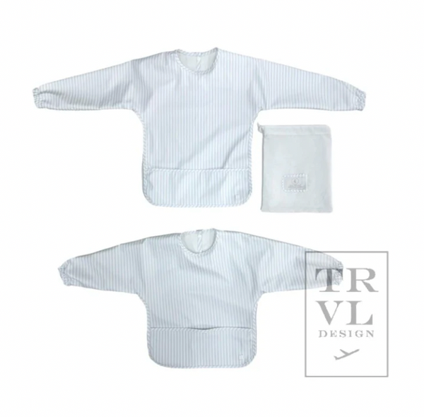 TRVL Perfect Smock - Bib Pimlico Stripe Blue