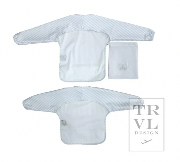 TRVL Perfect Smock - Bib Pimlico Stripe Blue
