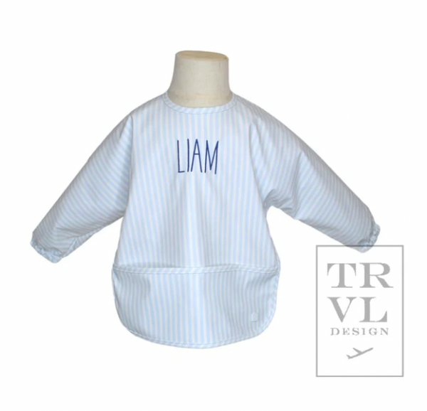 TRVL Perfect Smock - Bib Pimlico Stripe Blue
