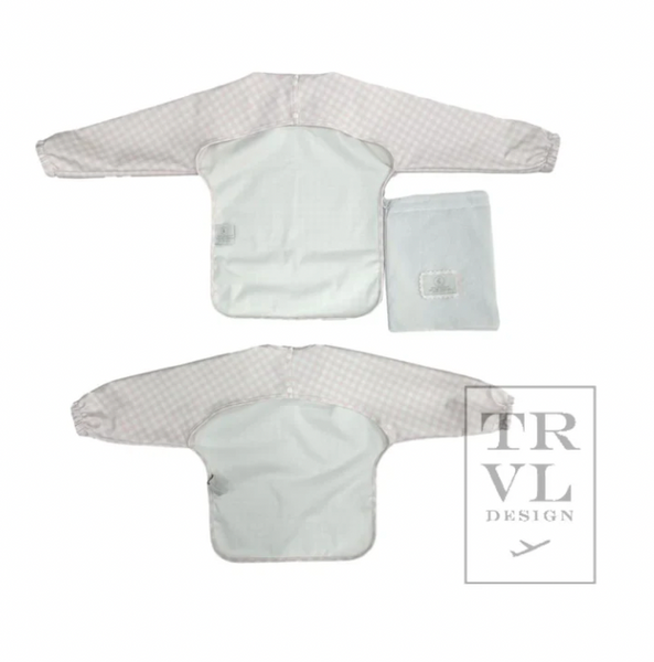 TRVL Perfect Smock - Bib Pimlico Check Pink