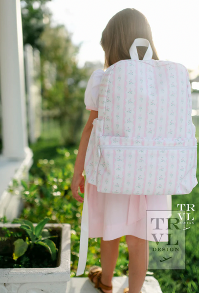 TRVL Backpacker - Ribbon Floral Pink