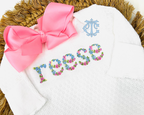 Paty Embroidered Gown