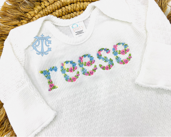 Paty Embroidered Gown